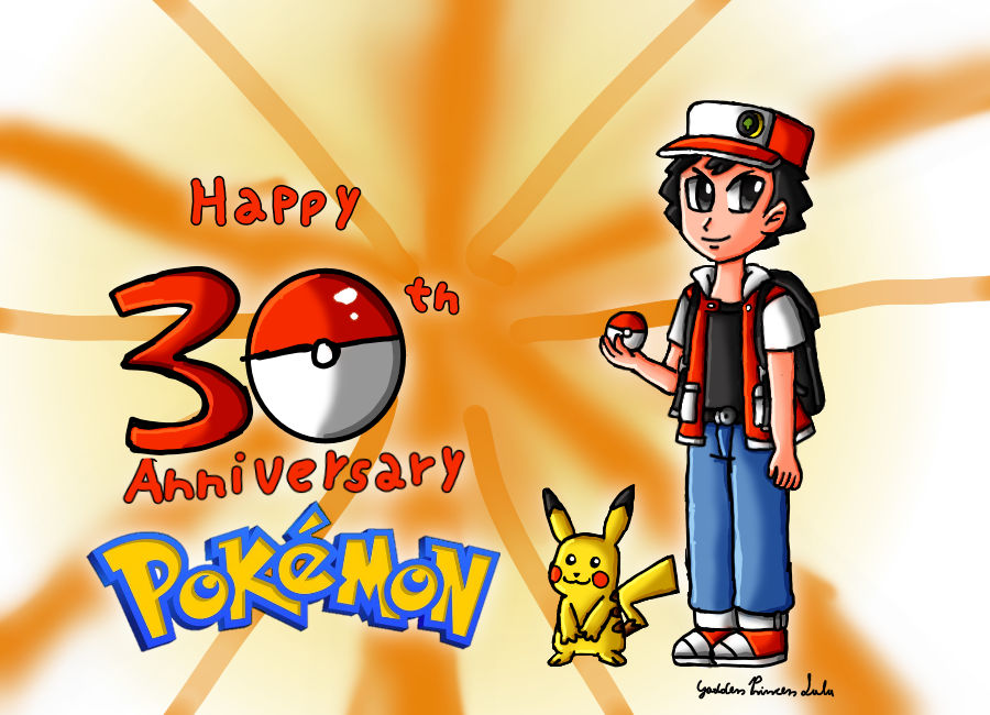 Happy 30th Anniversary Pokemon By GoddessPrincessLulu On DeviantArt happy-30th-anniversary-pokemon-by-goddessprincesslulu-on-deviantart