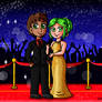 C- Jazz and Palutena on the red carpet