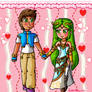 C- Just Jazz and Palutena in love