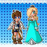 A Rosalina and Pit drawing because yes