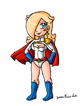 C- Rosalina as Power Girl