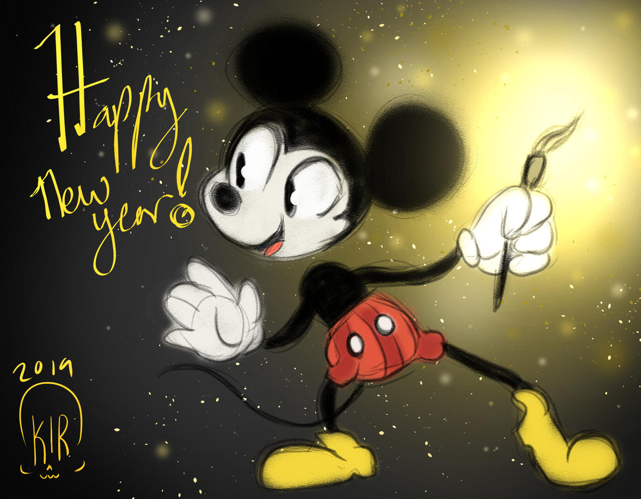 Mickeys New Year by Killertoons on DeviantArt