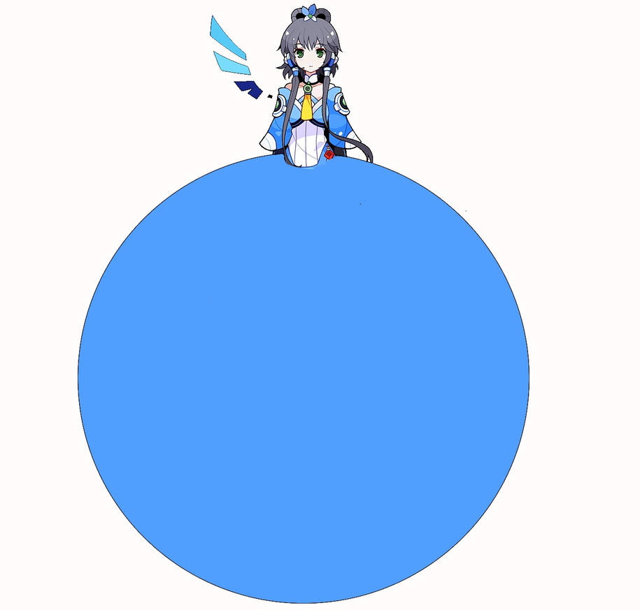 (request) Luo Tianyi's Balloon Inflation by bossman2000000 on DeviantArt