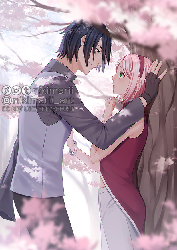 Their wedding day  Sasusaku, Sakura and sasuke, Sasuke uchiha sakura haruno