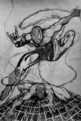 Spider-man pencil sketch