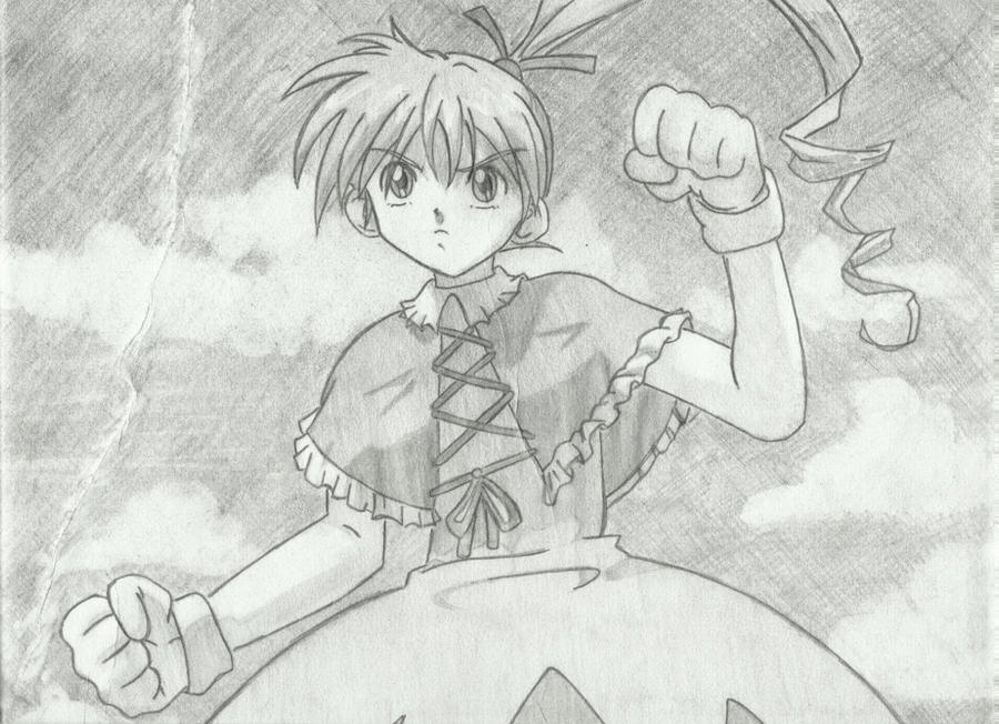 Fighting Stance by HibikiOkaya on DeviantArt