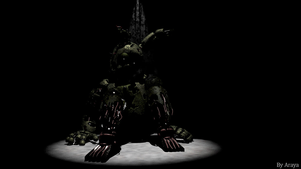 Springtrap Wall By Araya by Arayaentertainment on DeviantArt
