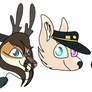 Vix, Nayah, Hawk Headshots