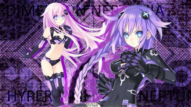 Neptune X Nepgear Wallpaper