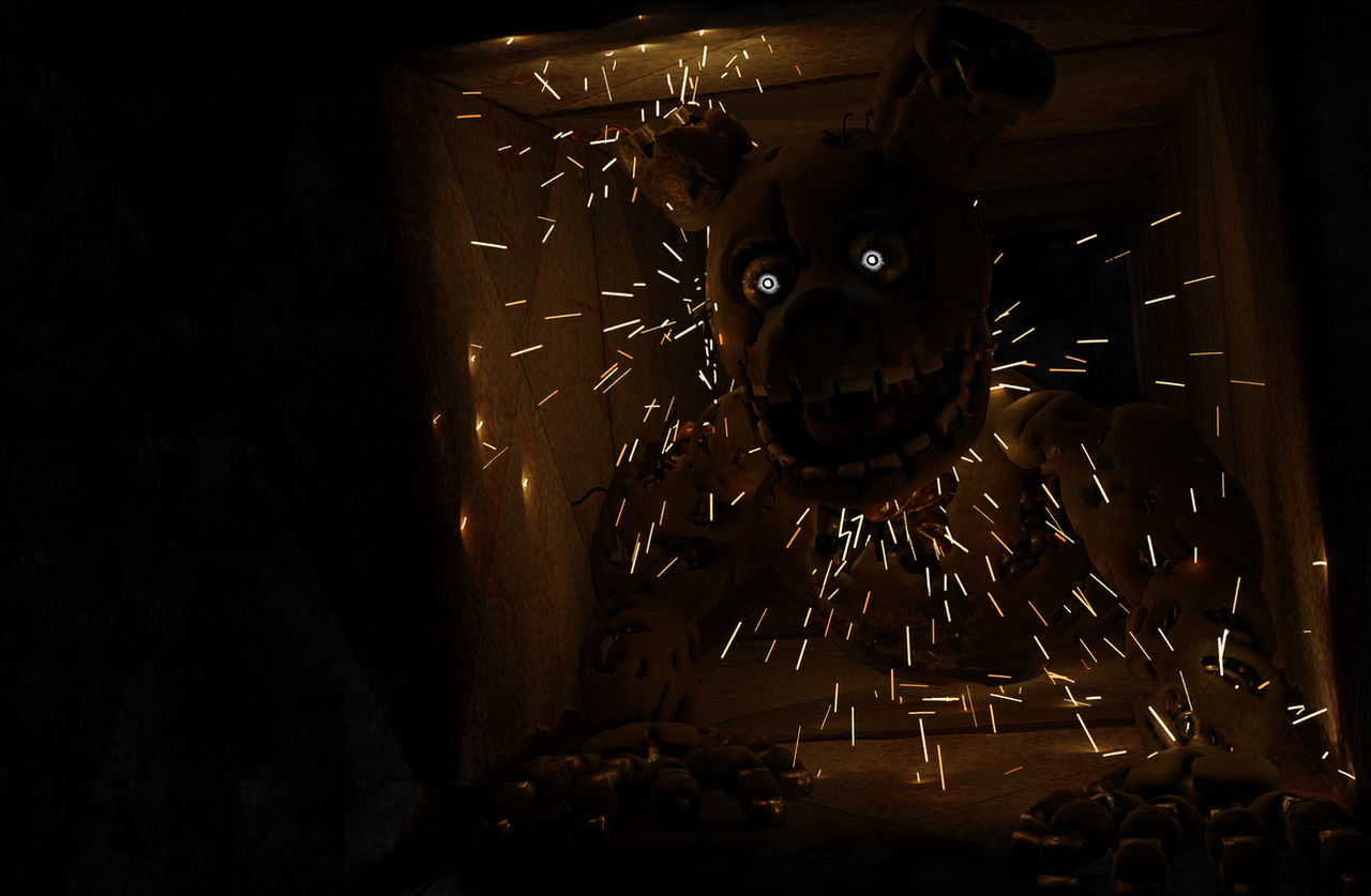 Springtrap vent wallpaper/desktop wallpaper by CO3NO on DeviantArt