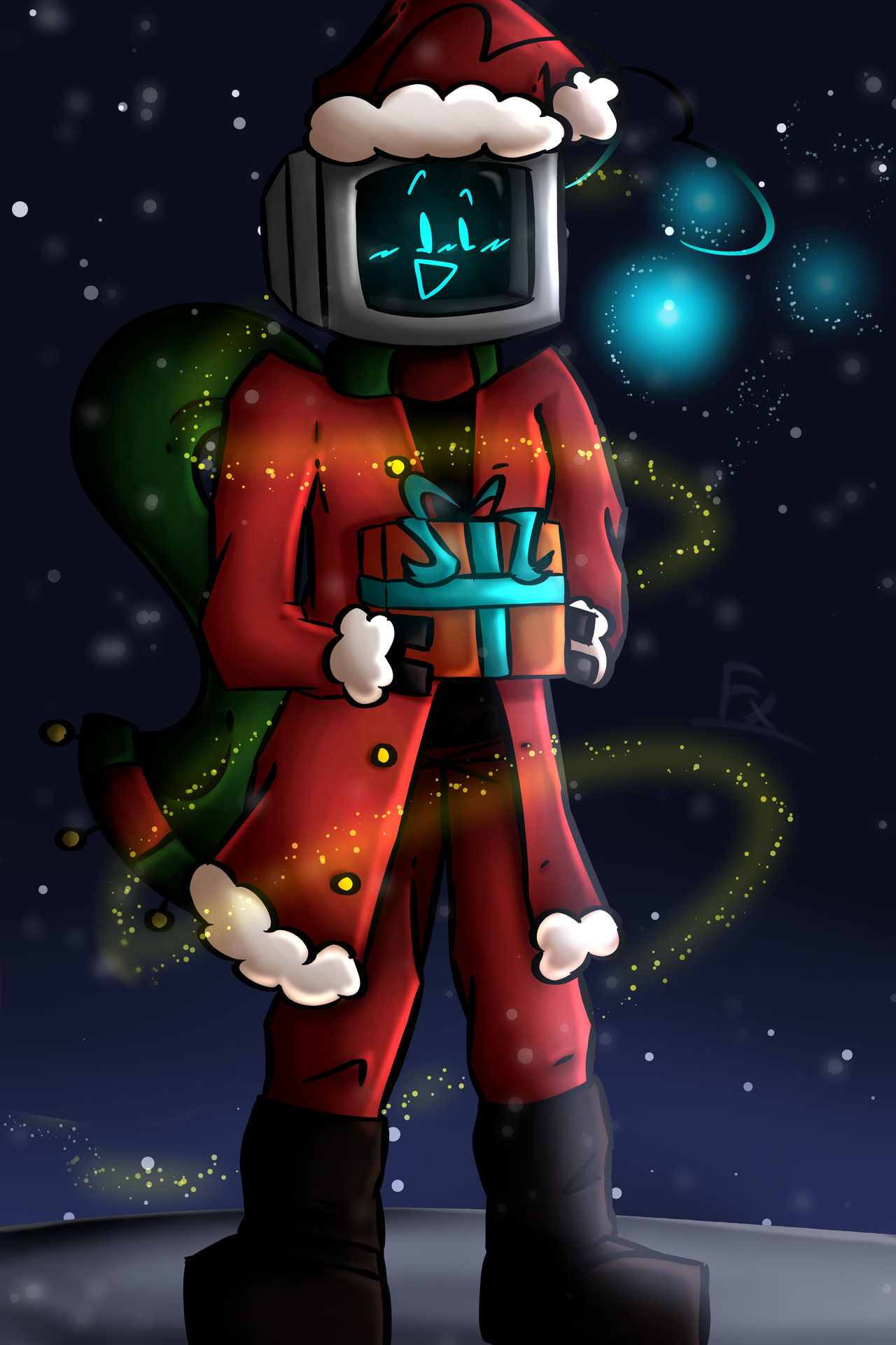 Santa Hex by Foxy4724 on DeviantArt