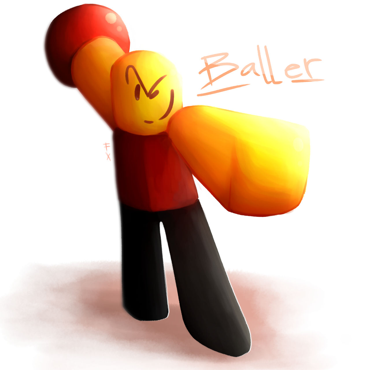 Baller Fan Art Made on Flipalip : r/roblox