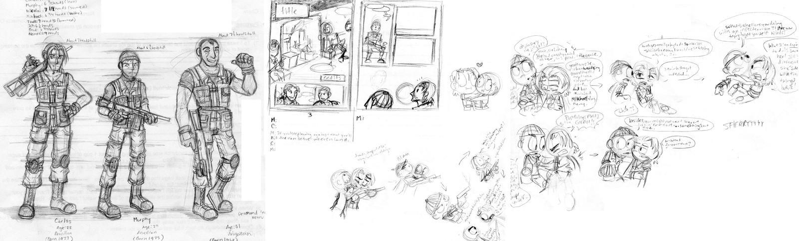 RE Comic Concept Art by Chicaaaaa on DeviantArt