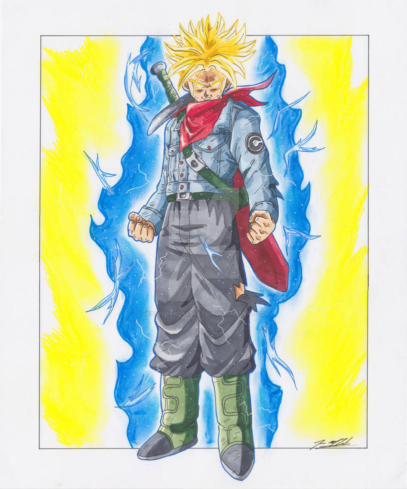 Super Saiyan Rage Future Trunks - Dragonball Super by ...