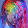 Happy Rainbow Hair