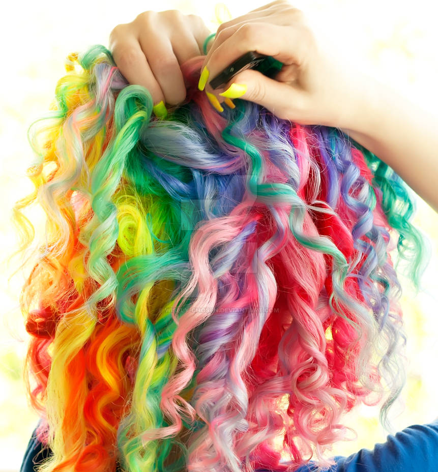 Rainbow Ringlets by wisely-chosen Rainbow Ringlets by wisely-chosen