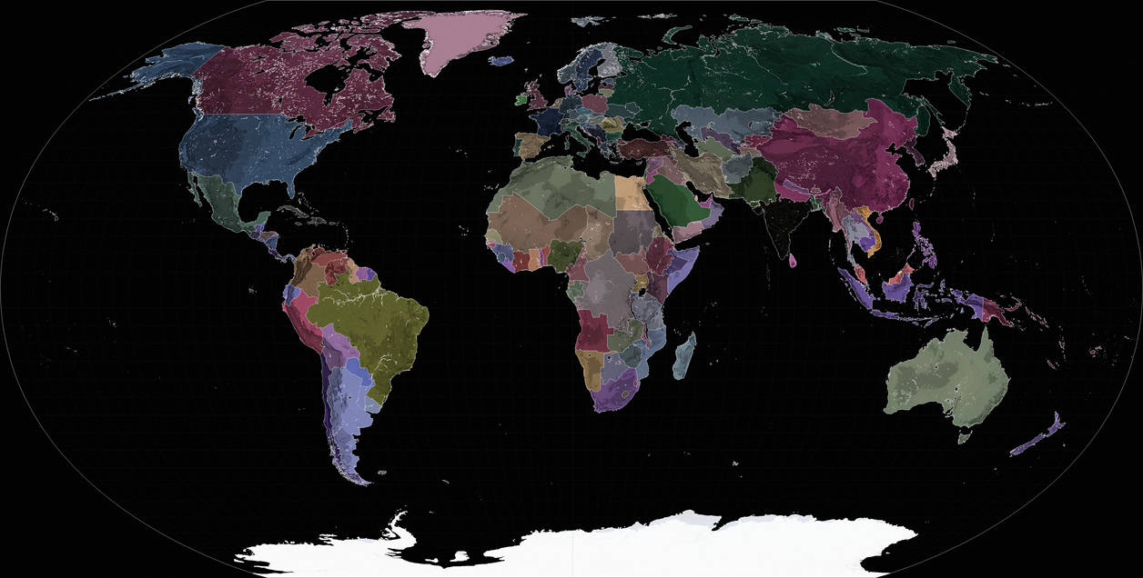 The Fire Rises State Map Multipolar world order - The Fire Rises Map by GlitchMapper on DeviantArt