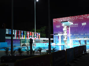 Diving section for YOG 2010