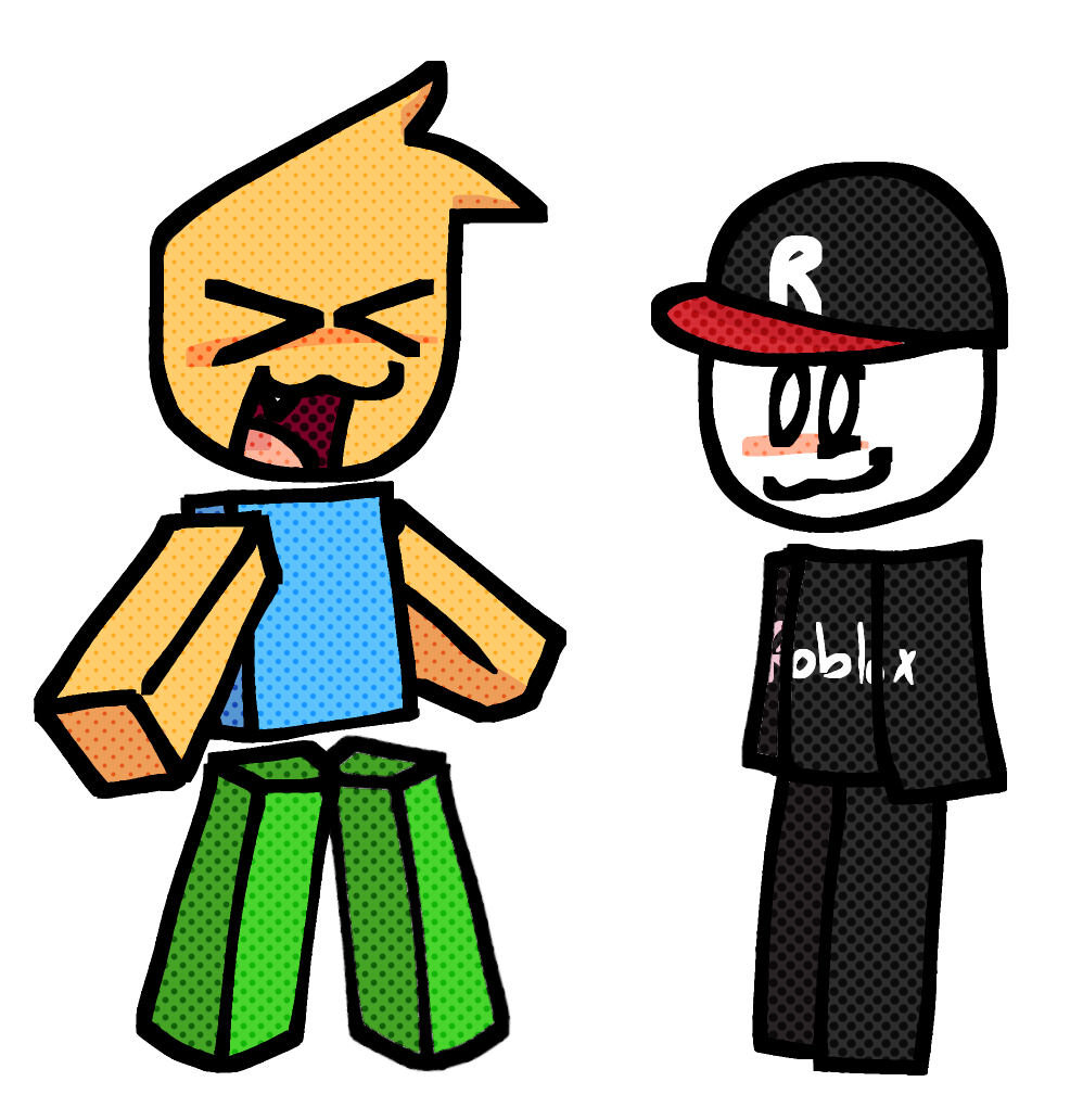 Transparent Roblox Guest Png - Roblox Guest Drawing, Png Download