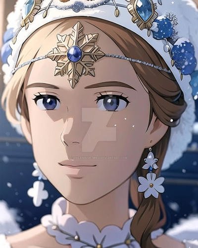 Snow Princess Blue Snow Princess by oceanblue-miku on DeviantArt