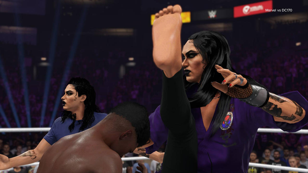 Giant Rhea Ripley by NBAMARVELDC23 on DeviantArt