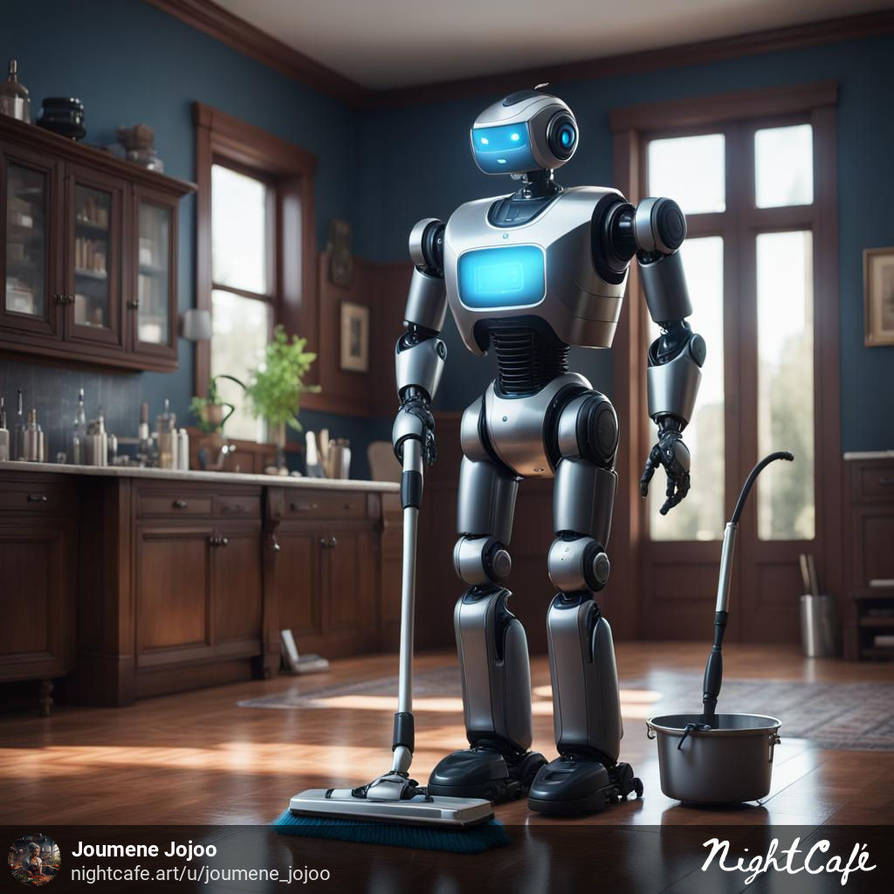 Inflatable Robot Butler Robot Butler by joumena55 on DeviantArt