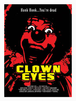 CLOWN EYES POSTER