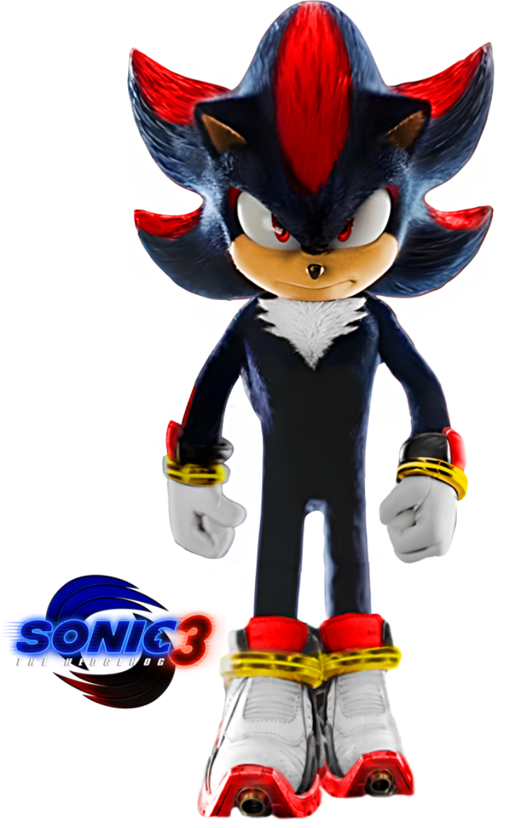 Sonic The Hedgehog 3 - Shadow The Hedgehog Render by PeterDAOfficial on ...