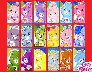 care bears Faces AiCal