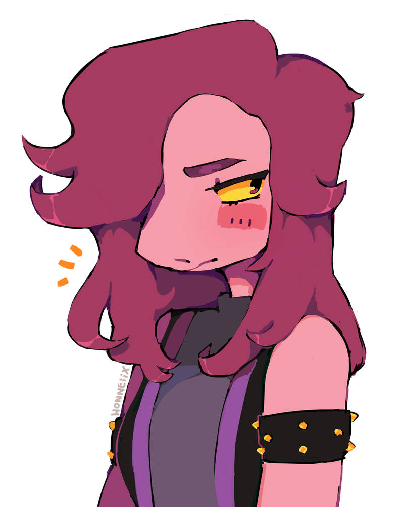 deltarune susie by Cowrigell on DeviantArt