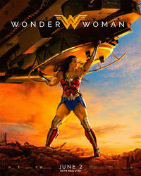 Wonder Woman Tank Poster