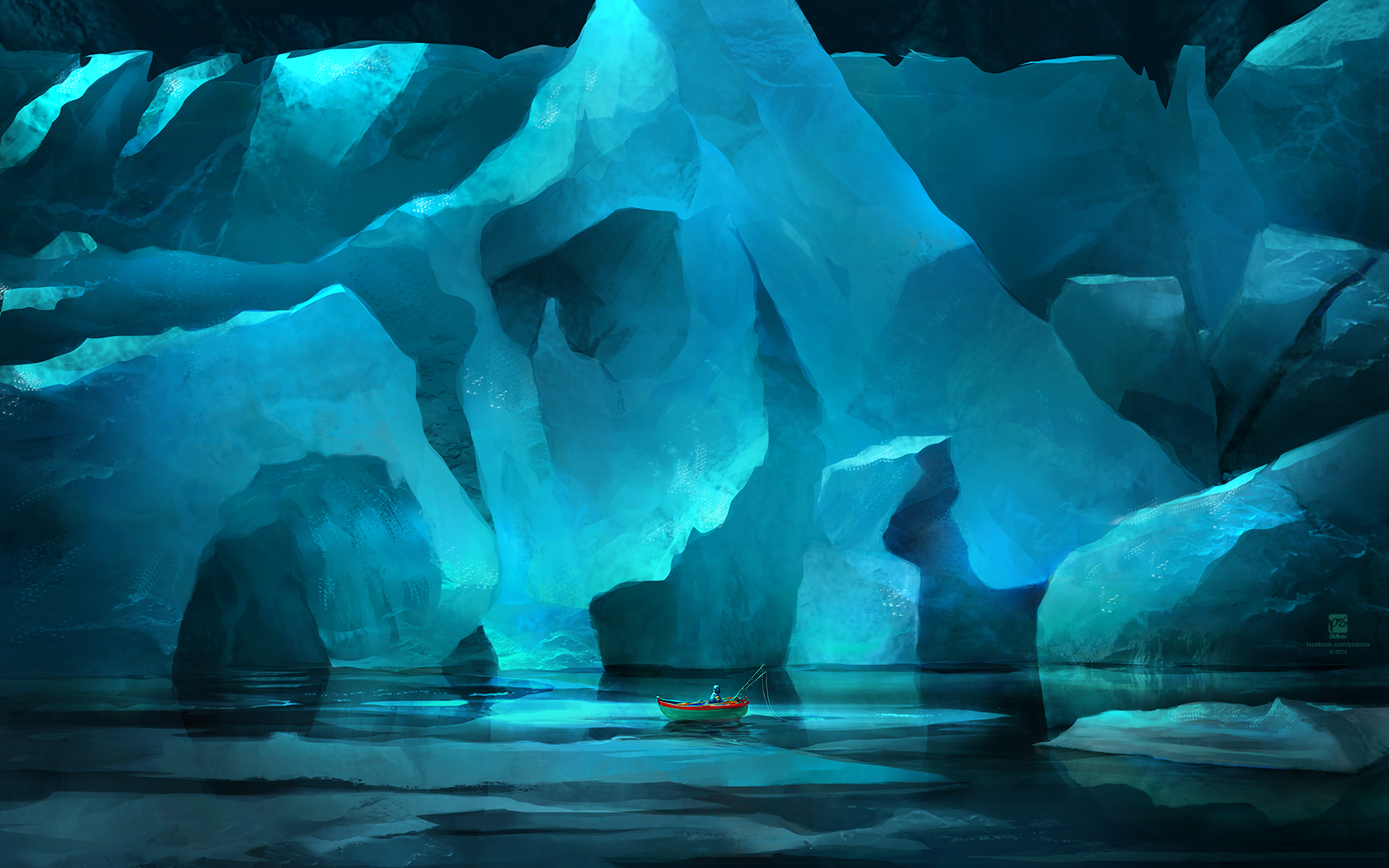 Iceberg by psdeluxe on DeviantArt
