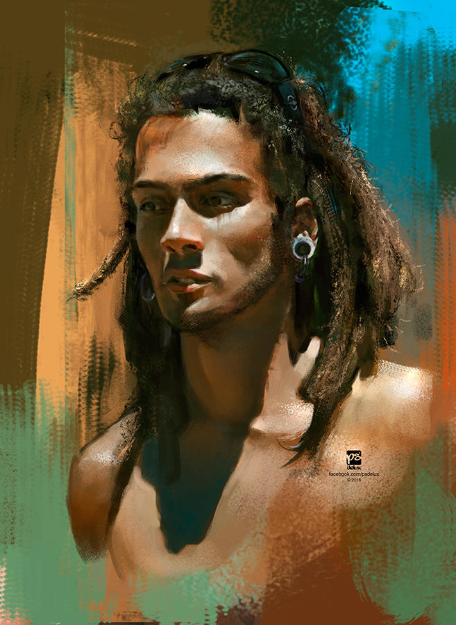 20160123 Male Rasta Portre Psdelux by psdeluxe on DeviantArt
