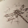 Dragonfly Sketch Psdelux