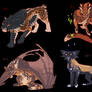 Adoptable feline pack (SOLD)