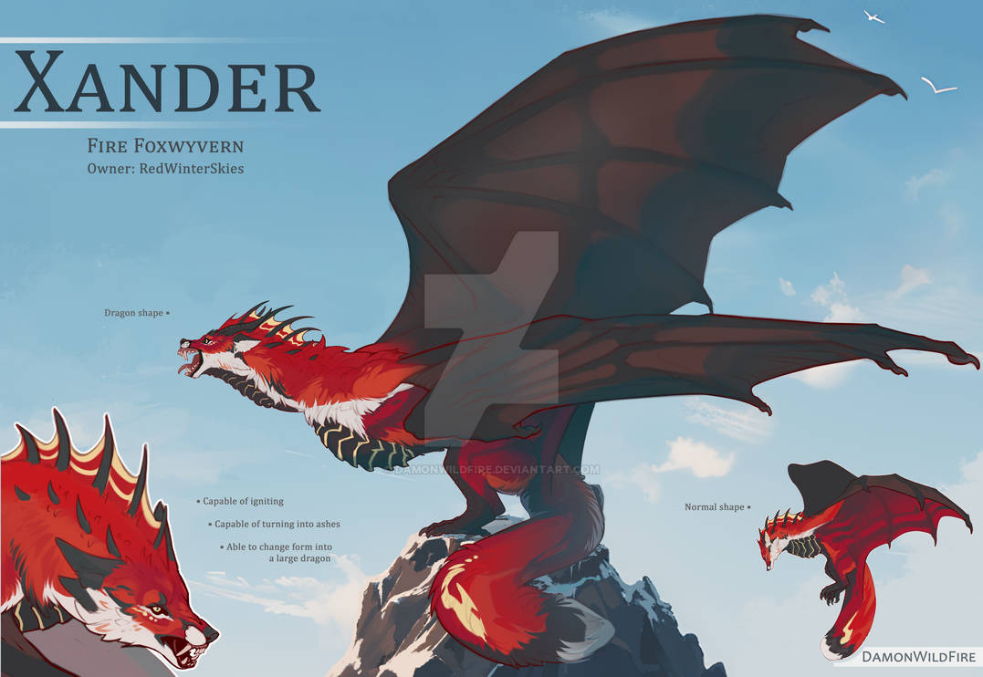 Xander reference by DamonWildFire on DeviantArt