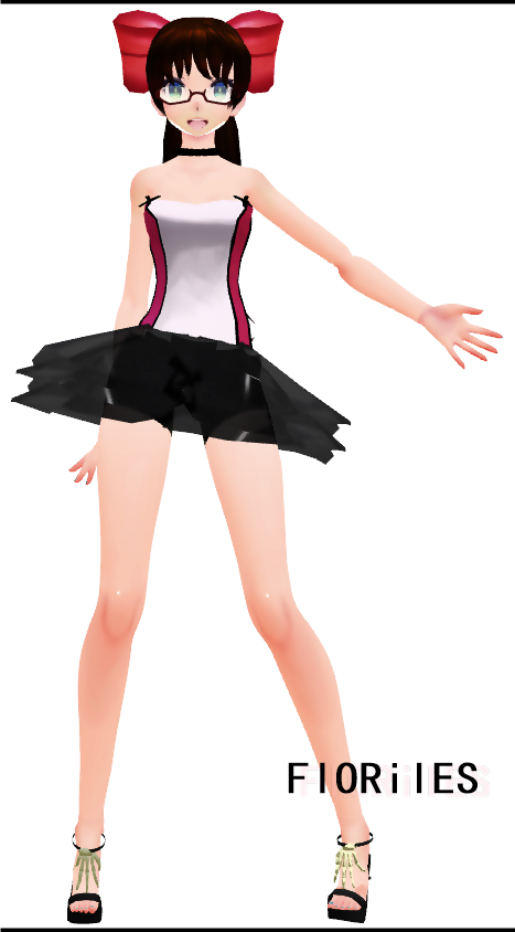 MMD Model official de MikuMikuDance Fans by floriles on DeviantArt