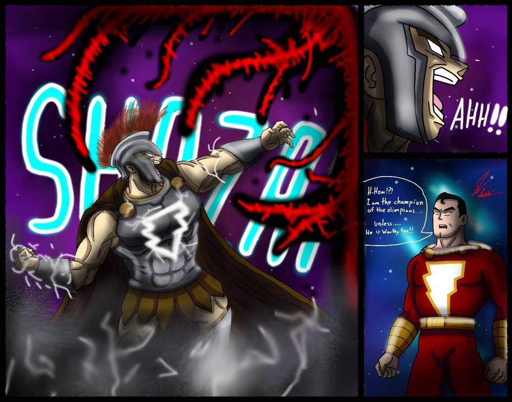 First power up: The power of Shazam by criptohunter on DeviantArt