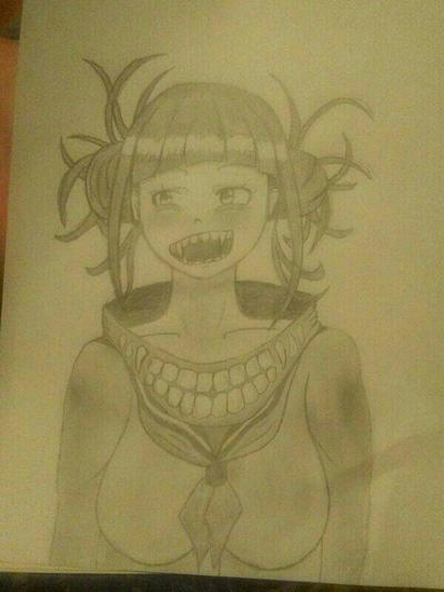 Himiko Toga Pencil Drawing by E-NODNARB on DeviantArt