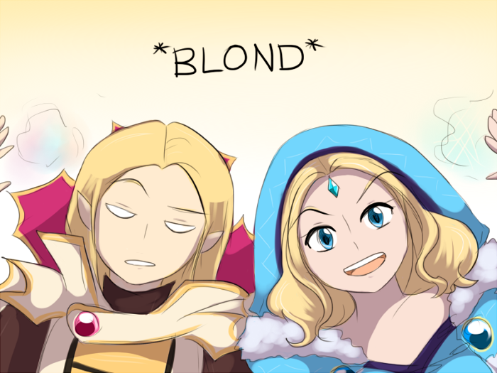 Two blonds