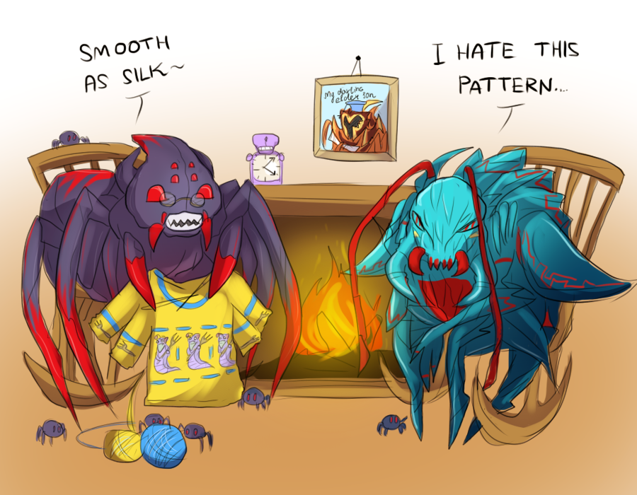 Dota2 Responses Week Day 2 Sweater For Weaver By Keterok On