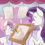 Heartwarming ponies week - Day 5 -Drawing is magic
