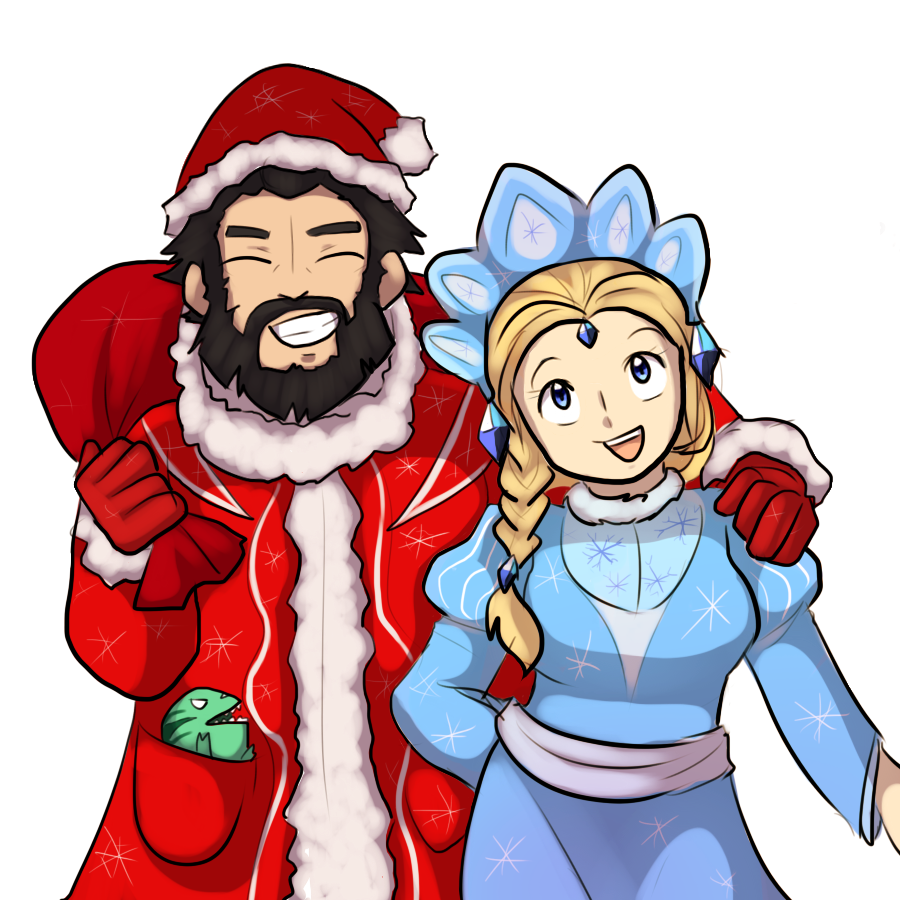 Merry christmas by Kunkka and CM