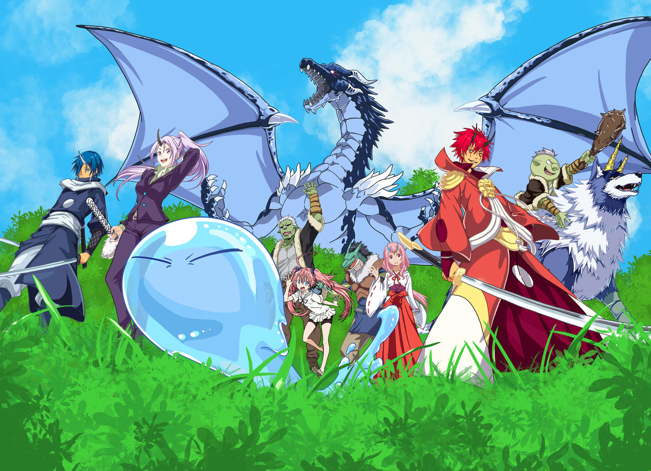 Slime Rebirth That Time I Got Reincarnated as a Slime by MinjiDreamAoA on DeviantArt
