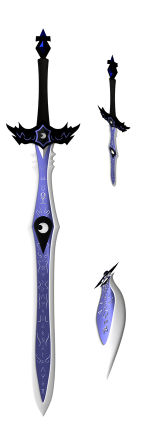 3D Lunar sword