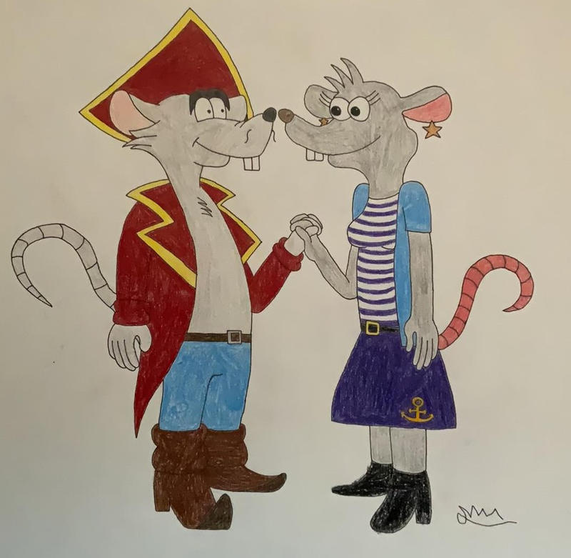 Captain Minus and Miss Plus (Request) by ThomasGrayButler on DeviantArt