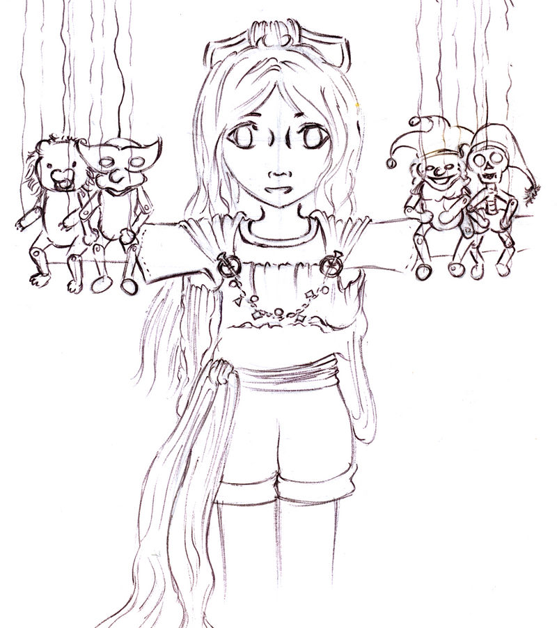 Puppet Rising Drawing Puppet Master Sketch by twyri on DeviantArt