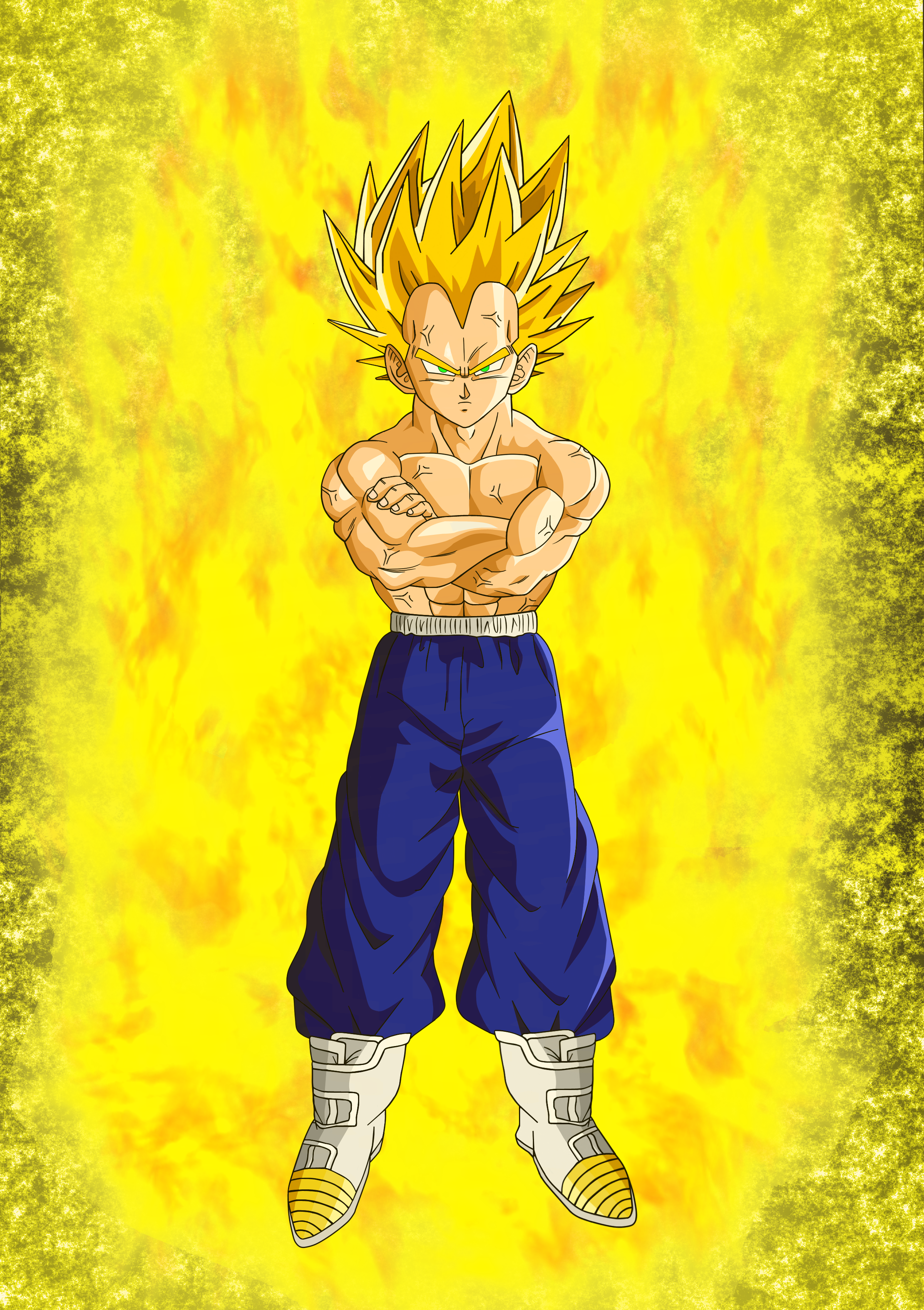 Super Saiyan 2 Vegeta