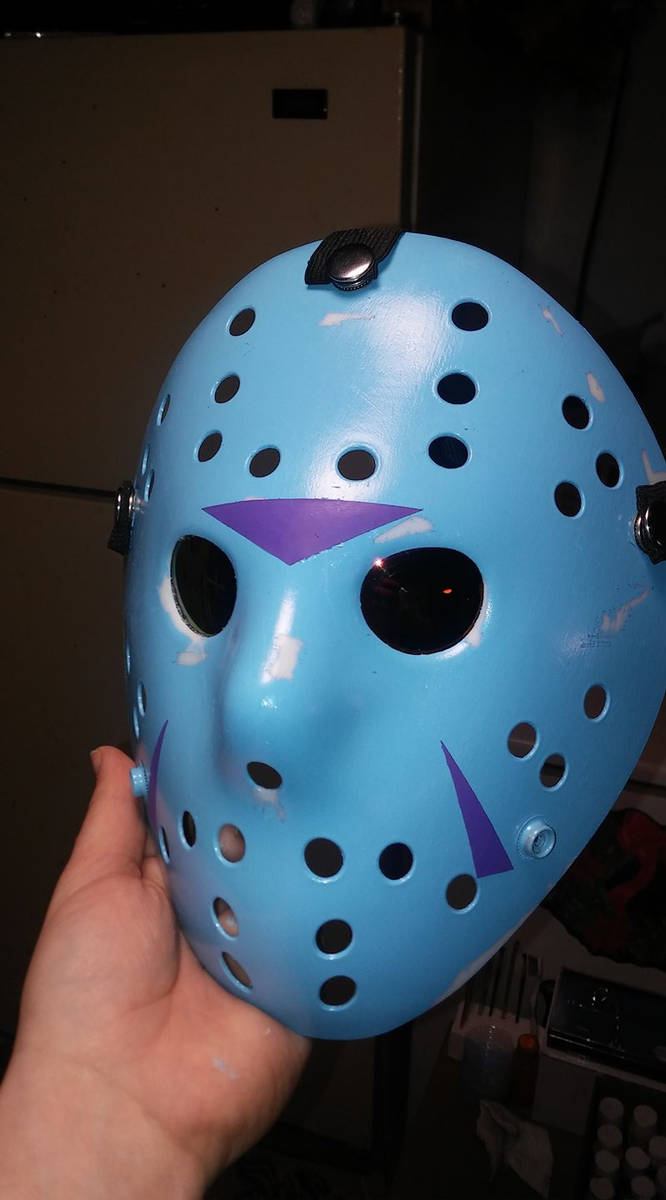 NES Damaged Jason Mask by EliteSaiyanWarrior on DeviantArt