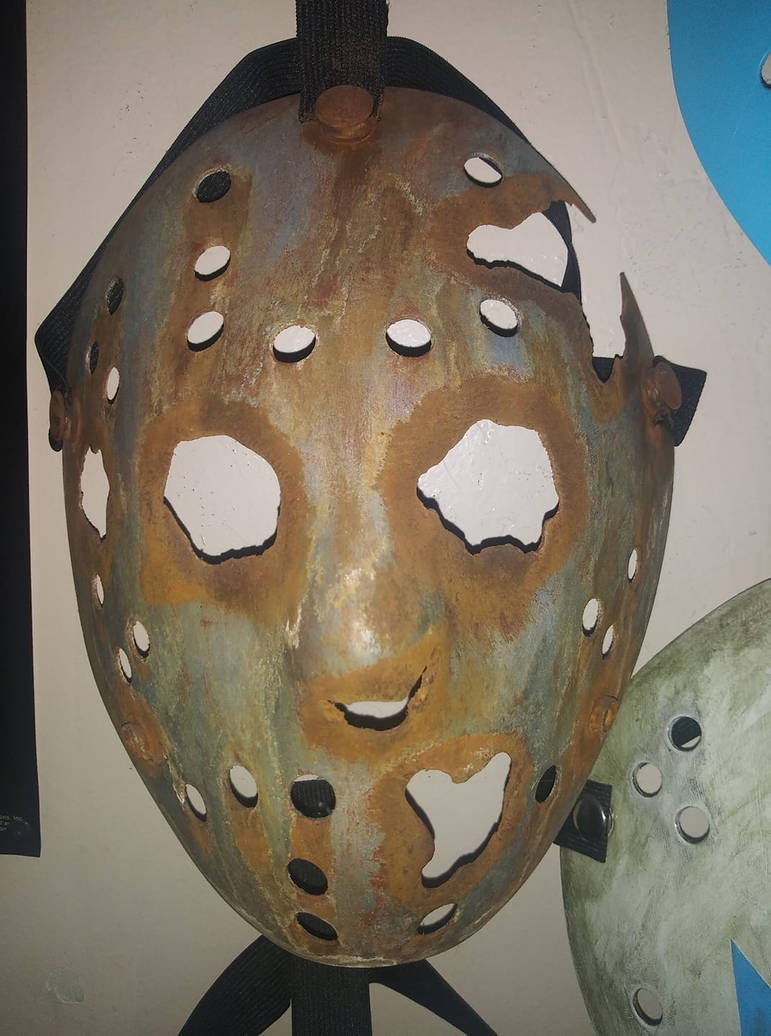 Rusted Jason Mask No Chevrons by EliteSaiyanWarrior on DeviantArt